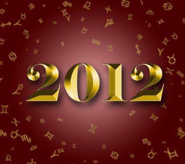 2012 astrology clipart