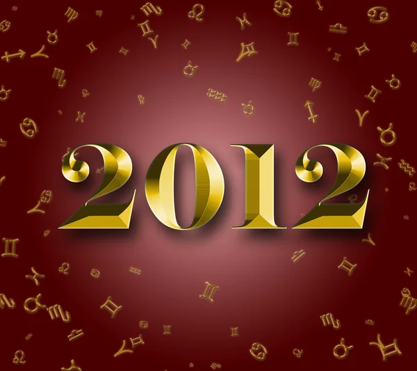 2012 asztrológia Jogdíjmentes Stock Fotók