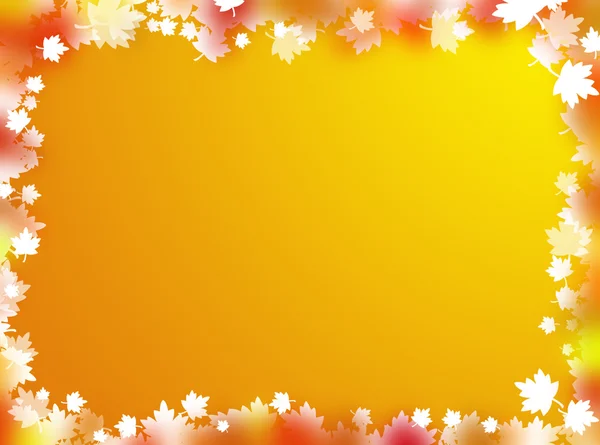 Podzimní pozadí s prázdné místo pro váš text — Stock fotografie