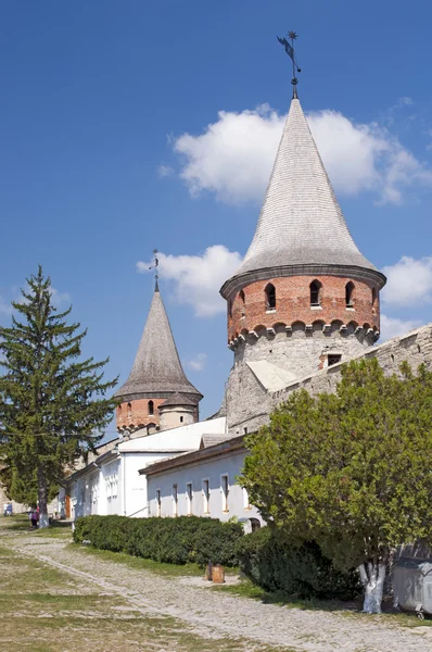 Piękny średniowieczny zamek — Zdjęcie stockowe