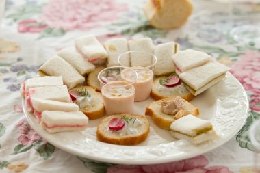 Close Up Sandwich Platter