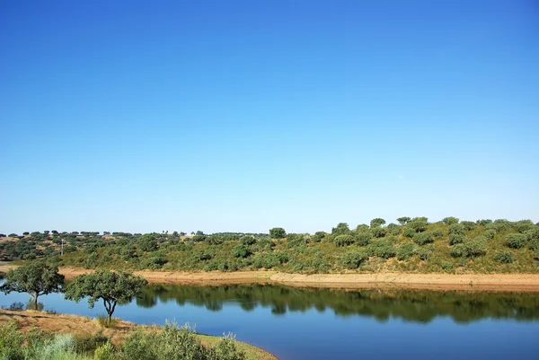 Плотина Виджа, регион Альфажо, Португалия — стоковое фото