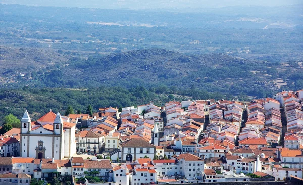 Manzara castelo de vide Köyü, kuzeyinde alentejo bölgesi — Stok fotoğraf
