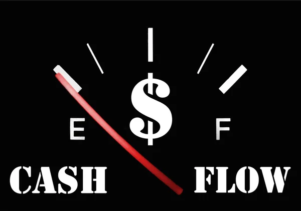 Cash flow vazio — Fotografia de Stock