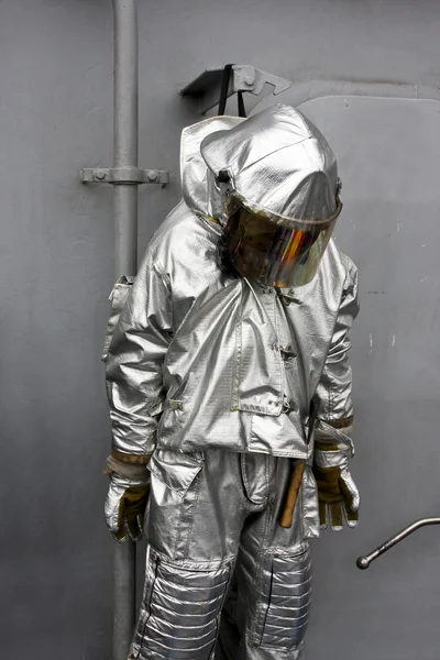 stock image Fire fighter rescue suit