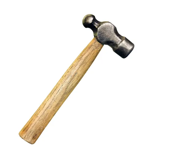 Vintage ball-pein hammer — Stock Photo, Image