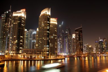 Dubai marina clipart