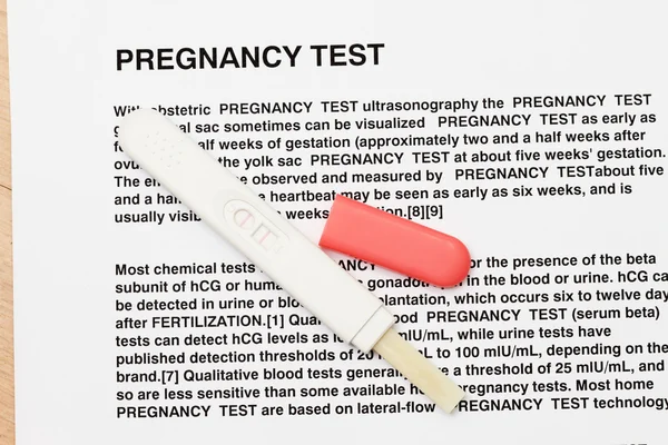 임신 테스트 — 스톡 사진