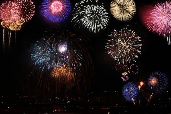 International Fireworks Festival — Stock Photo, Image