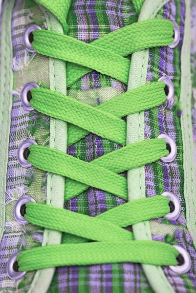 Closeup of a sneaker — Stock Photo, Image