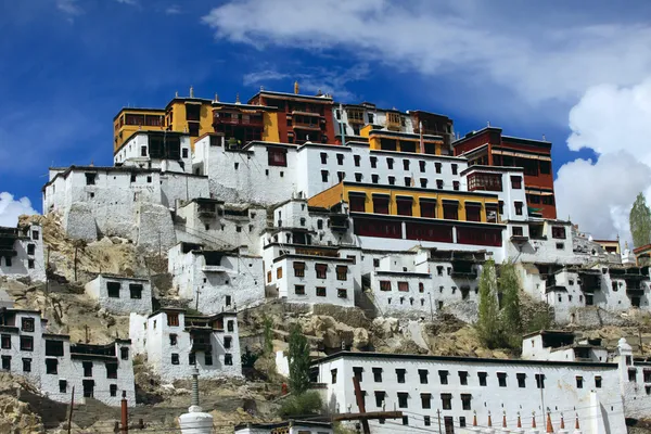 Thikse gompa eller thikse kloster — Stockfoto