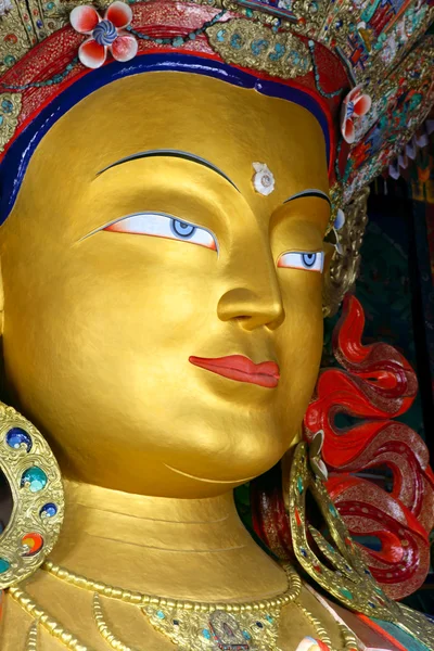 Bouddha doré visage — Photo
