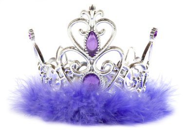 Purple crown clipart