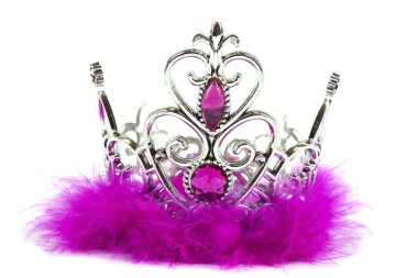 Pink crown clipart