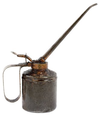 Vintage oil can clipart