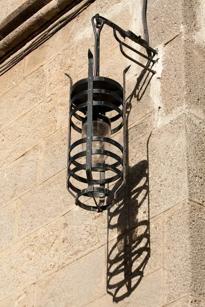 stock image Old Streetlamp in Rhodes