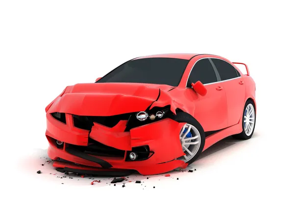Accidente de coche Imagen de stock