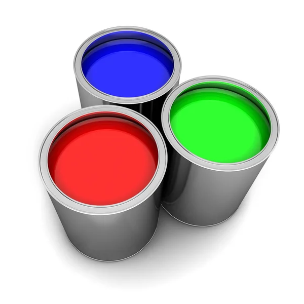 Краска RGB — стоковое фото