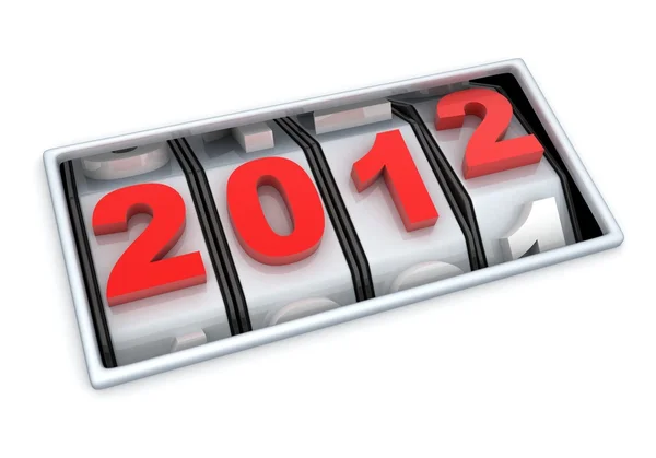 2012 countdown — Stock Photo, Image