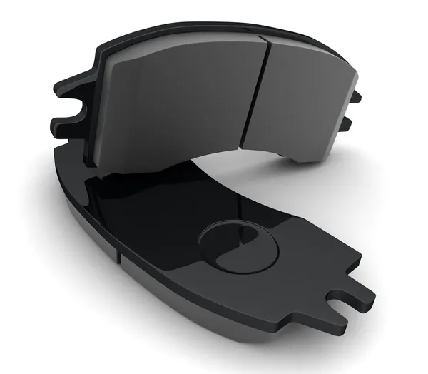 Black brake pads — Stock Photo, Image