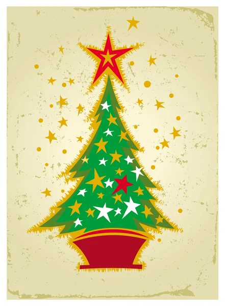Χριστουγεννιάτικο δέντρο Διανυσματικά Γραφικά