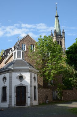 Church in Aachen (Germany) clipart
