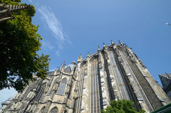 La Cattedrale di Aquisgrana (Germania) ) — Foto Stock