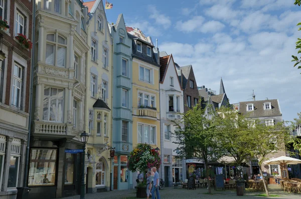 Ulica w Aachen (Niemcy) — Zdjęcie stockowe