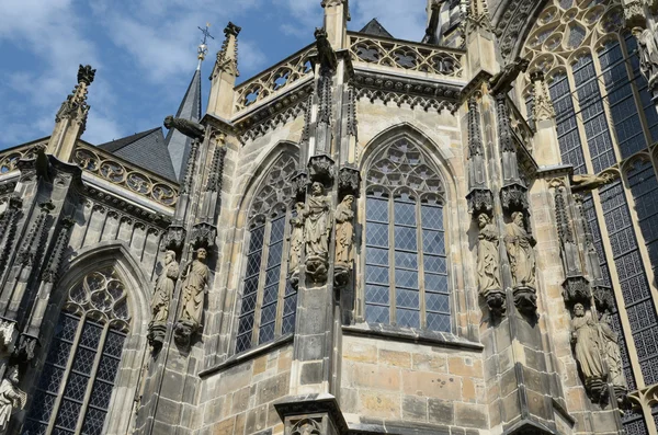 La Catedral de Aquisgrán (Alemania) ) — Foto de Stock