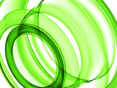Green loops clipart