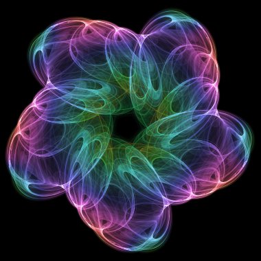 Cosmic flower clipart