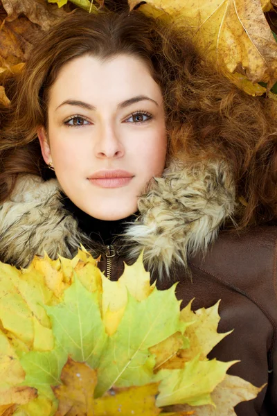 Jesienny portret — Zdjęcie stockowe
