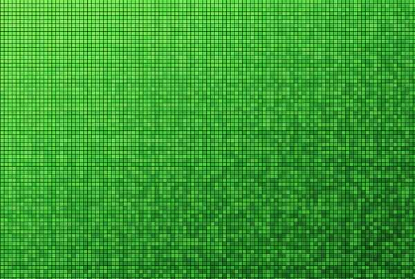 Padrão de mosaico verde — Fotografia de Stock