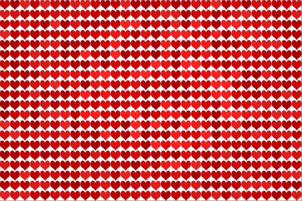 Patrón corazones de azulejos — Foto de Stock