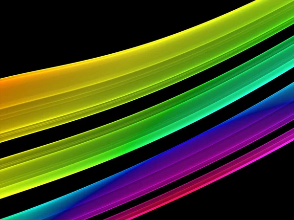 4 kleurrijke strepen — Stockfoto