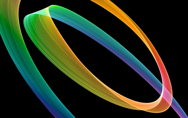 Mystical colored curves — Stock Photo, Image