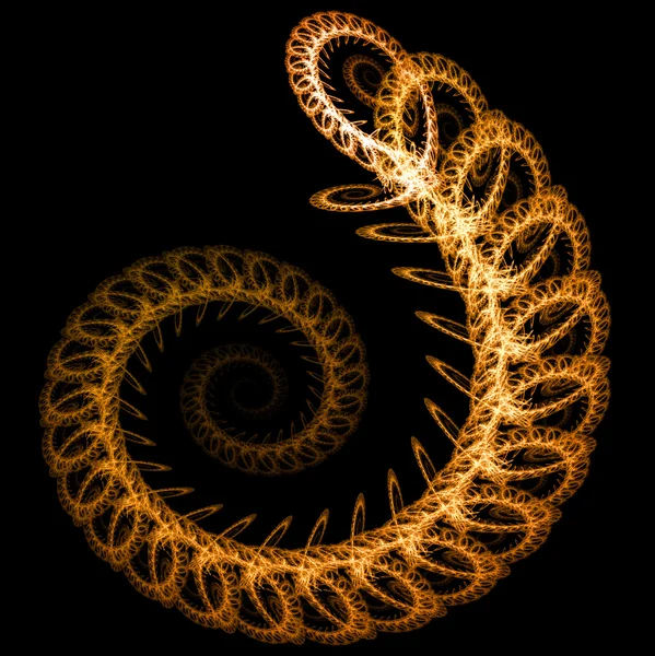 stock image Glowing spiral