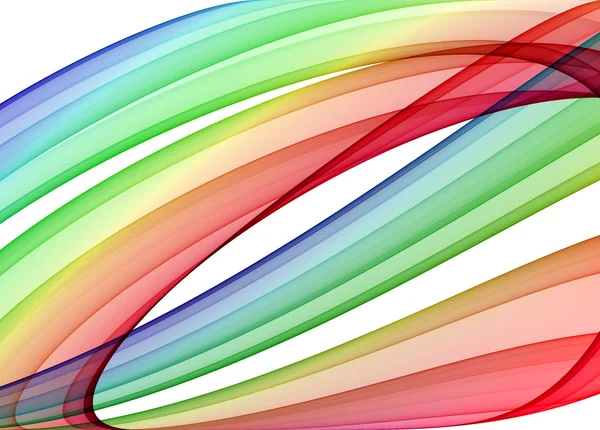 Multicolored curves — Stock Photo, Image