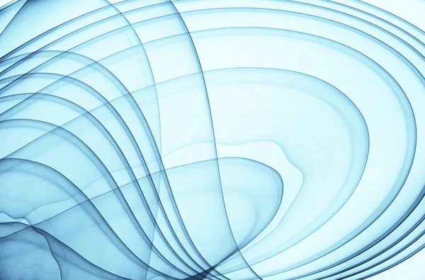 Abstract blue curves — Stock Photo, Image