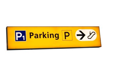 Parking sign clipart