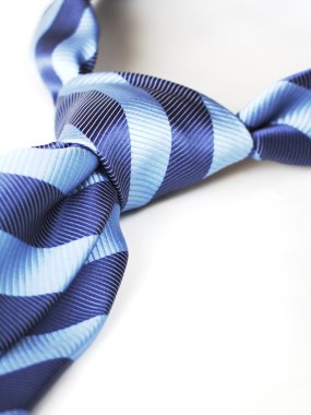 Blue tie 3 clipart