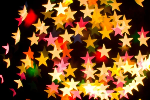 Bokeh série - hvězdy — Stock fotografie