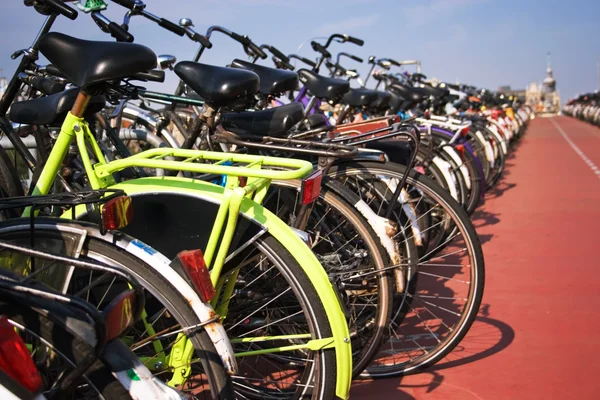 stock image Yellow bike