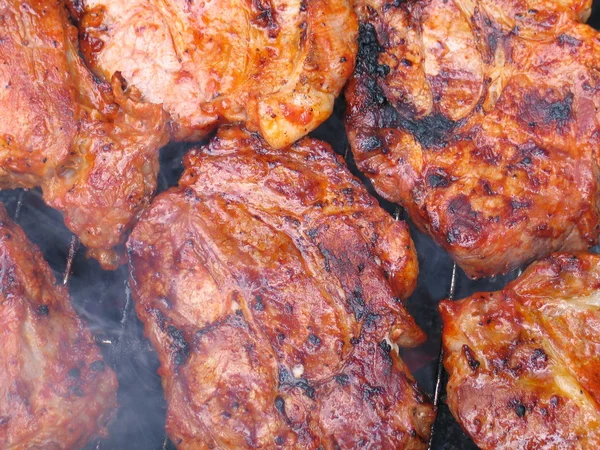 BBQ-vlees — Stockfoto
