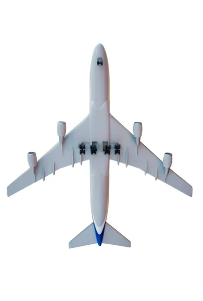 Изолированная модель самолёта — стоковое фото