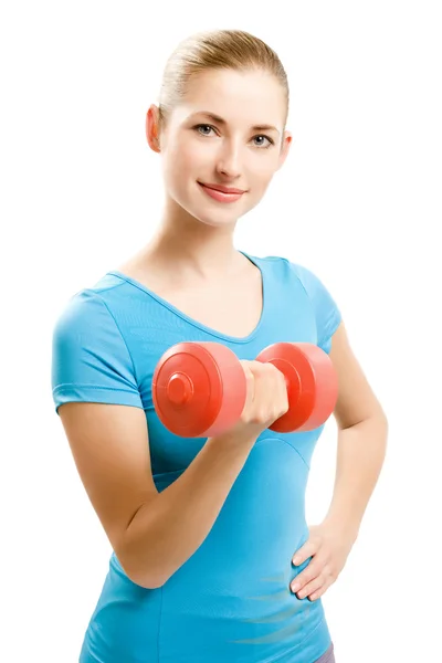 Giovane donna fitness — Foto Stock