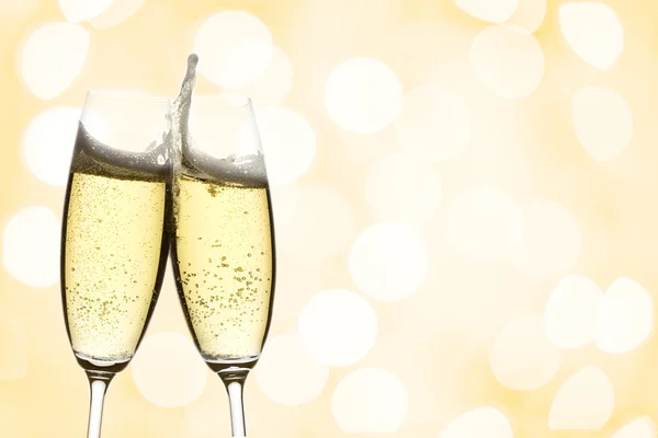 Dos copas de champán —  Fotos de Stock