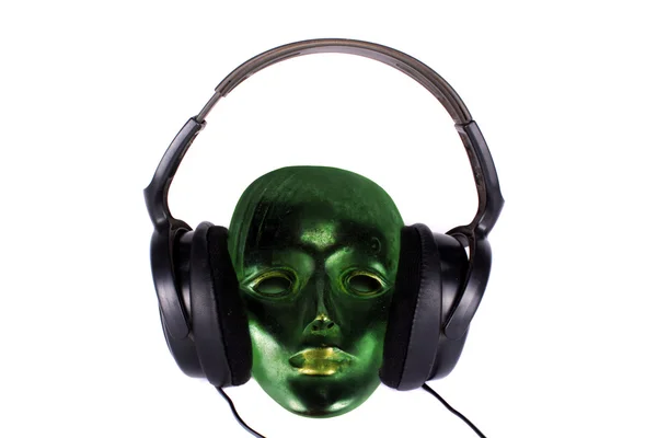 Musik mask — Stockfoto