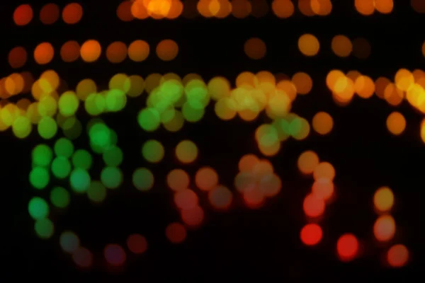 Färgglada ljus oskärpa — Stockfoto