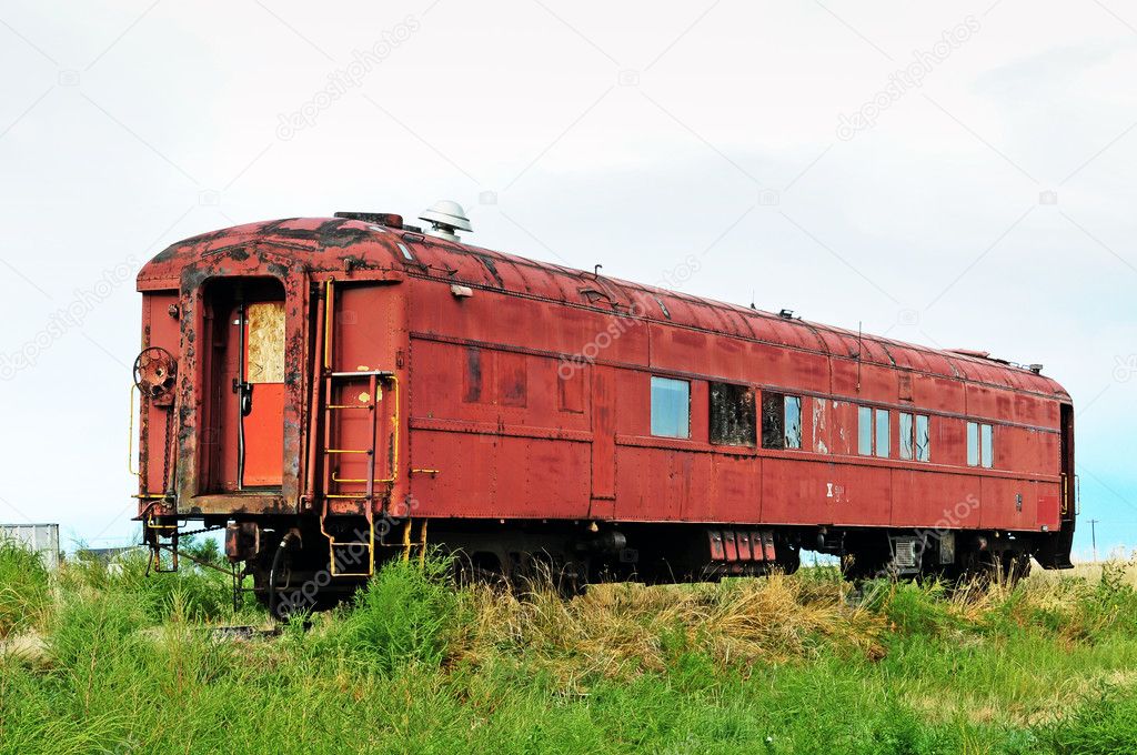 Old forgotten railcar